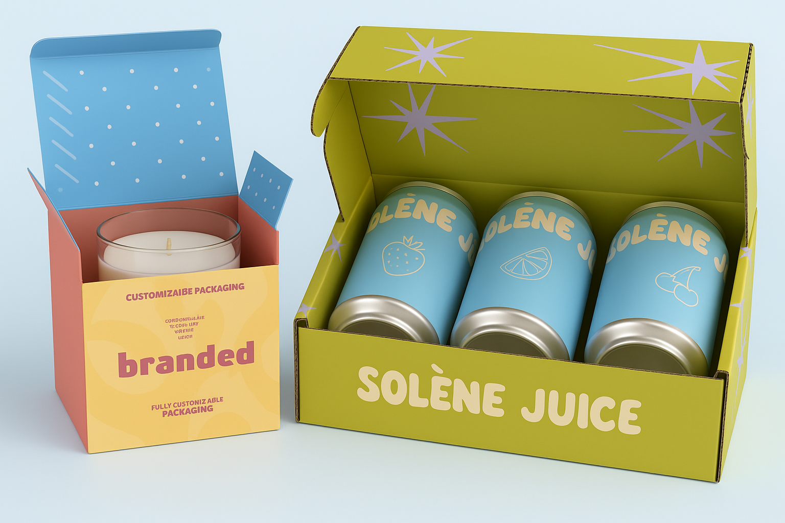 Paperboard packaging example